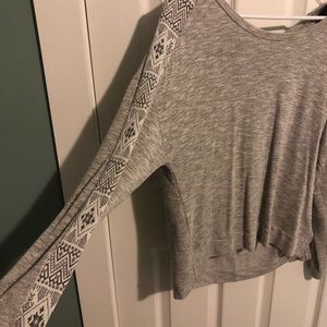 Greg long sleeve with pattern